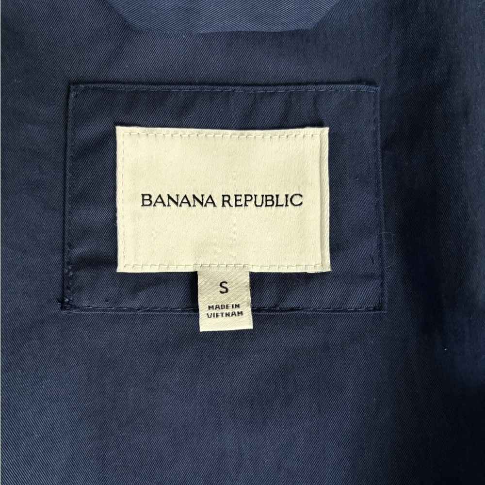 Banana Republic Men's Navy Lightweight Jacket NWOT - Picture 4 of 5
